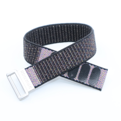 SOS Notfallarmband mit QR-Code aus Textil – Medizinisches Armband