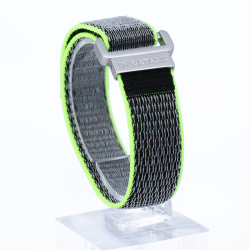 SOS Notfallarmband mit QR-Code aus Textil – Medizinisches Armband