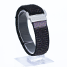 SOS Notfallarmband mit QR-Code aus Textil – Medizinisches Armband