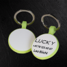 Glow-Edition Personalized SOS Pet Tag  Round Shape in Silicone with Laser Engraving