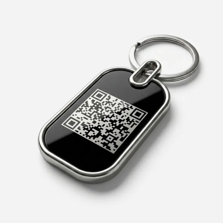SOS Key Tag with QR Code | Digital Ownership ID | DynaTag