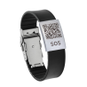 SOS Notfallarmband mit QR-Code | Medizinisches Armband