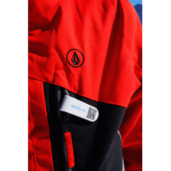 SOS Emergency Clip with QR Code | Silicone Clip with Magnetic Closure